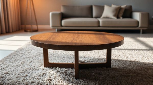 Top 5 tables basses rondes pour allier confort et style